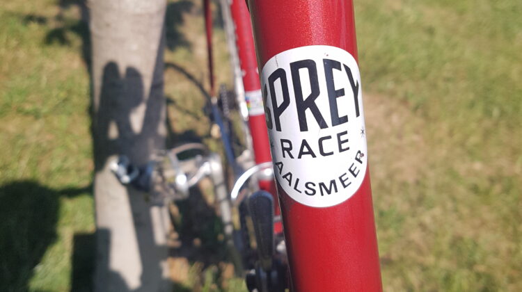 Showroom originele klassieke Sprey racefiets