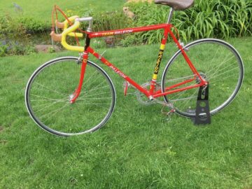 Prachtig gerestaureerde old timer racefiets