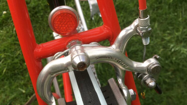 Prachtig gerestaureerde old timer racefiets
