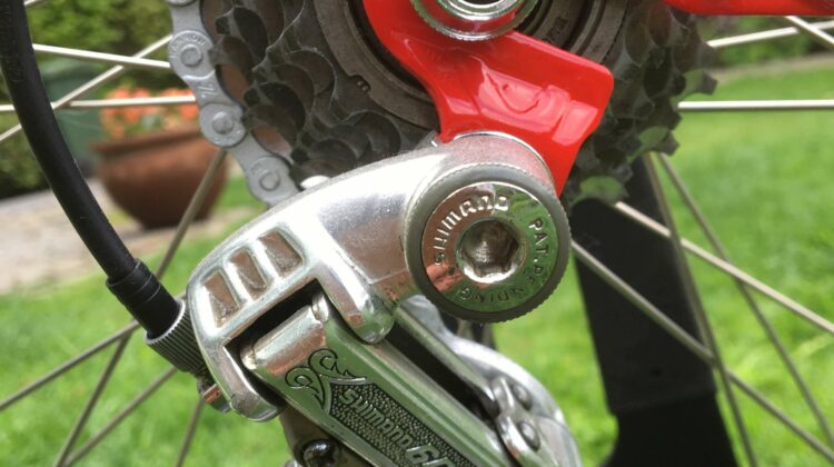 Prachtig gerestaureerde old timer racefiets