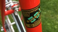 Prachtig gerestaureerde old timer racefiets