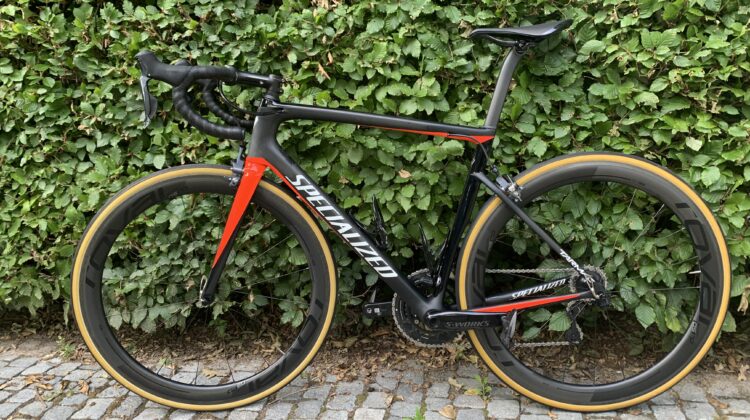 Specialized tarmac met sworks power meter