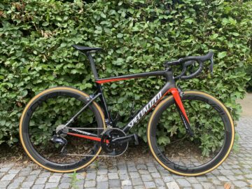 Specialized tarmac met sworks power meter