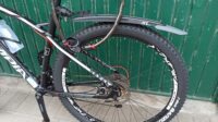 Mountainbike nieuw + lichtjes + extra achter spatbord + slot + drinkbus