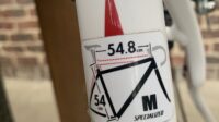 Nieuwe dames koersfiets