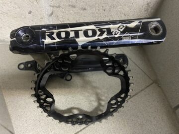 Te koop rotor crankstel + tandwiel