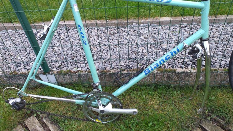 Retro Bianchi Vento 602 kader + 2 wielen