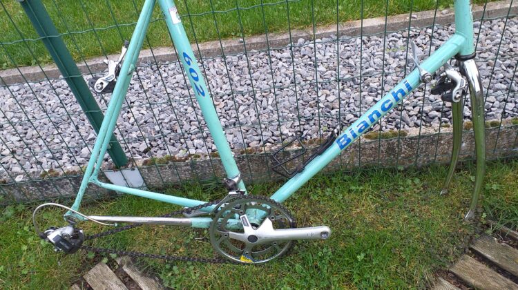 Retro Bianchi Vento 602 kader + 2 wielen