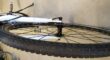 Witte Crossbike te koop met nieuwe onderdelen