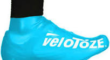 Velotoze Shoe Covers (Kort of Lang – Zwart en lichtblauw (kort) + Toe Cover (Red)