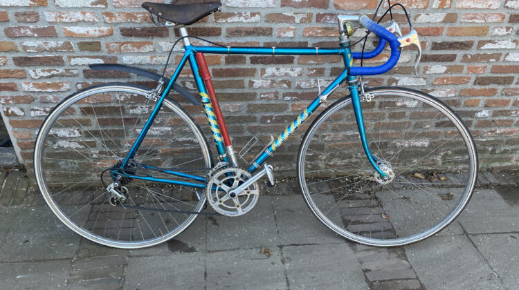 Vintage Zelfbouw Racefiets Bruinewoud 1976 Nijmegen