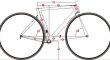 Carbon aeroframe discbrakes, maat 54