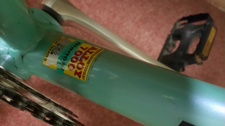 Bianchi Alloy 7000 racefiets