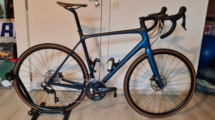 Scott addict 10 navy blue ultegra mec disc NIEUW! Maat L