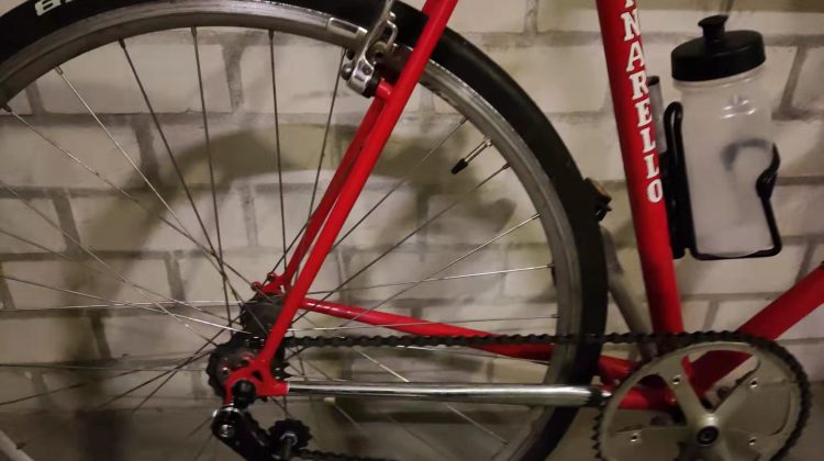 Pinarello single speed 52×17 met veel extra’s
