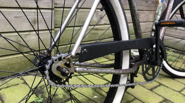 Unieke Patina Beachcruiser met voorvorkvering