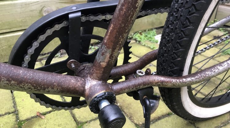 Unieke Patina Beachcruiser met voorvorkvering