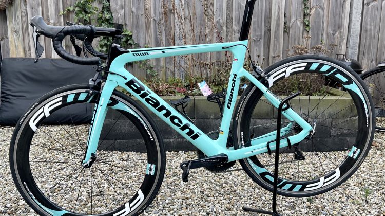 Bianchi racefiets Aria met FFWD wielen – Framemaat 55 cm