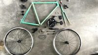 Custom Koga Miyata racefiets, stalen frame, nieuw afgemonteerd