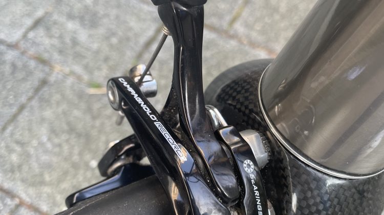 Custom titanium racefiets voor lange mannen