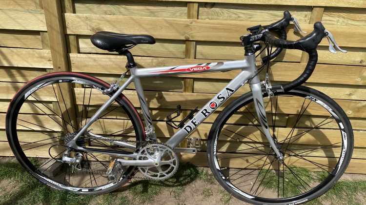 Dames Koersfiets De Rosa maat 45