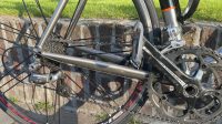 Custom titanium racefiets voor lange mannen