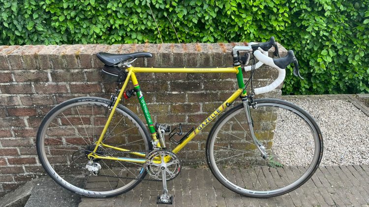 Retro Koersfiets merk Gazelle
