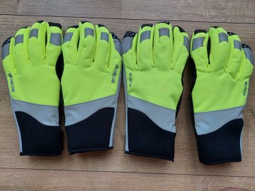 4 WOWOW Winter Waterproof Bike Gloves L: -10°C