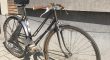 Retro vrouwenfiets opgeknapt