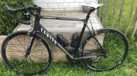 Racefiets Canyon full carbon. Maat XL (185-195cm). Kleur mat zwart