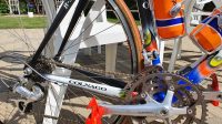Koersfiets colnago columbus carbon met triple versnelling