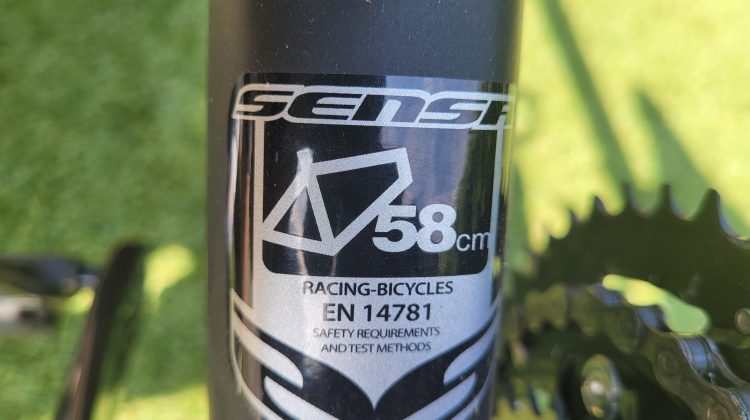 Sensa Modena met Shimano 105 racegroep