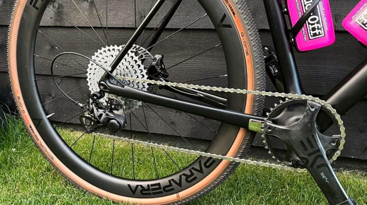 Gravelbike Parapera Campagnolo EKAR 1×13 Carbon zwart