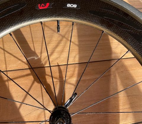 ZIPP 808 wielerset + cassette Shimano Durace