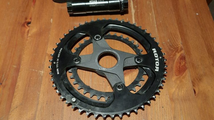 Rotor vegastcrankstel