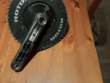 Rotor crankstel