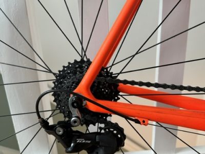 Gazelle godline nero – carbon lichtgewicht – 58 cm shimano 105 R7000 groep zipp 303, nieuw opgebouwd in 2019
