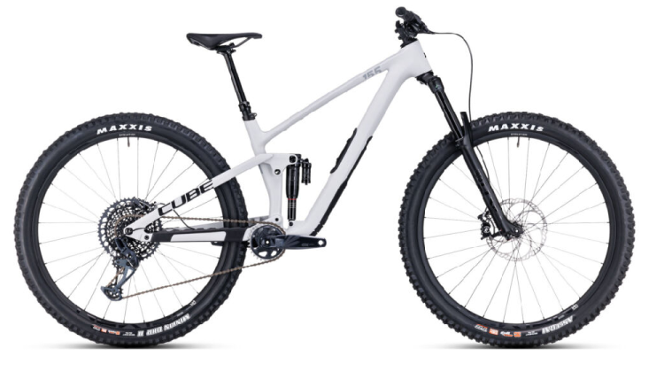 Cube Stereo ONE55 C:62 Race 29 Lightgrey’n’grey 2023