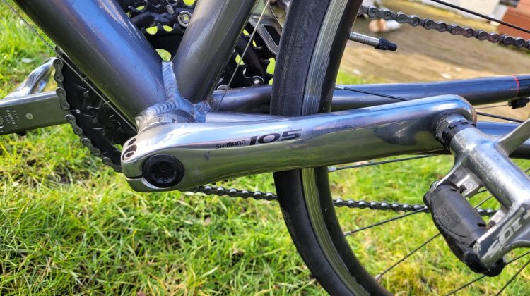 Bulls harrier 2, framemaat 58 (xl) afgemonteerd met 105