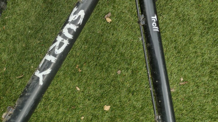 Surly Troll, wereldreiziger fiets/MTB…nu als fixie gebruikt