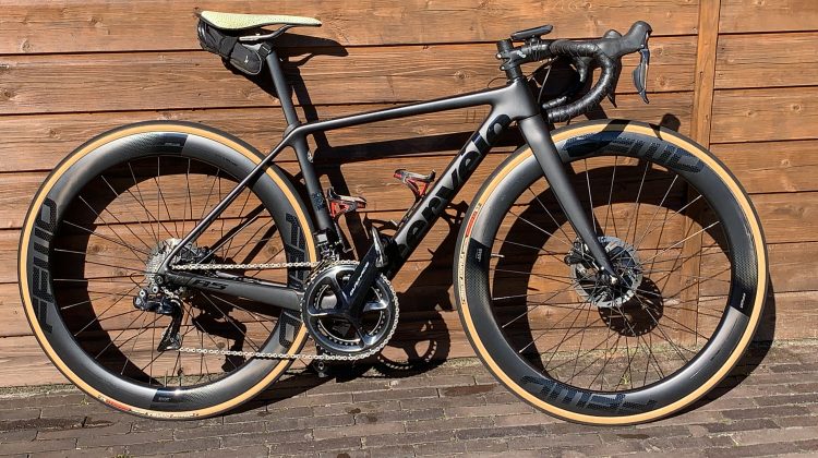 Cervelo R5 dura ace di2 11 speed Enve wielen met Chris King naven