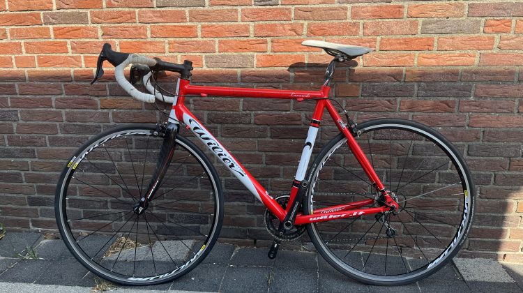 Wilier Triestina racefiets aluminium met carbon voorvork