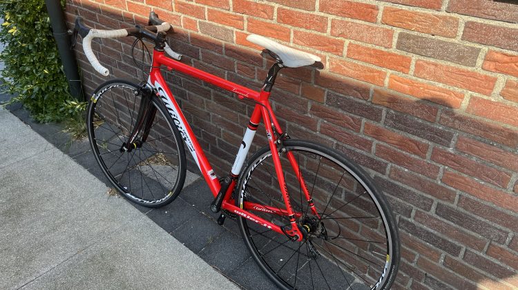 Wilier Triestina racefiets aluminium met carbon voorvork