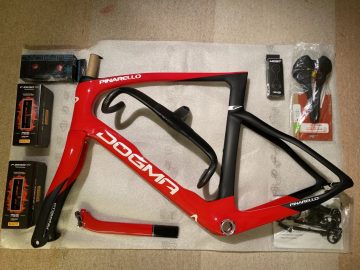 2023 Pinarello Frameset Dogma F Disc (Summit Red)