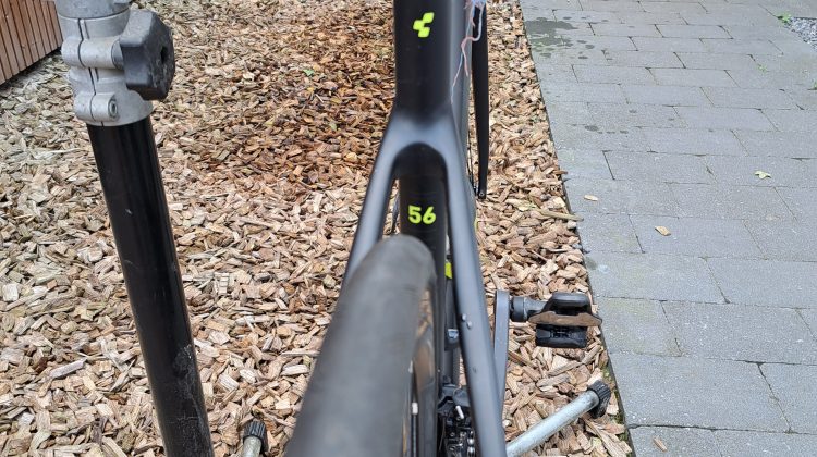 Carbon fiets maat 56