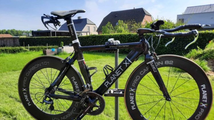 Tijdritfiets planet X inclusief planet X tube wielset