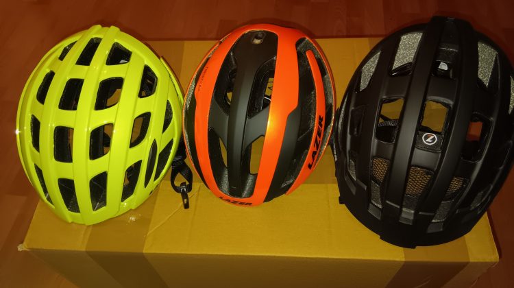 2 zeer mooie lazer fietshelmen NIEUW!!