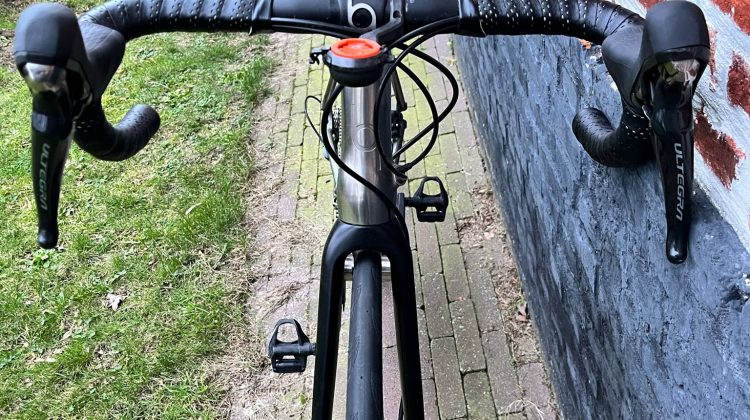 Titanium racefiets J. Guillem (54)