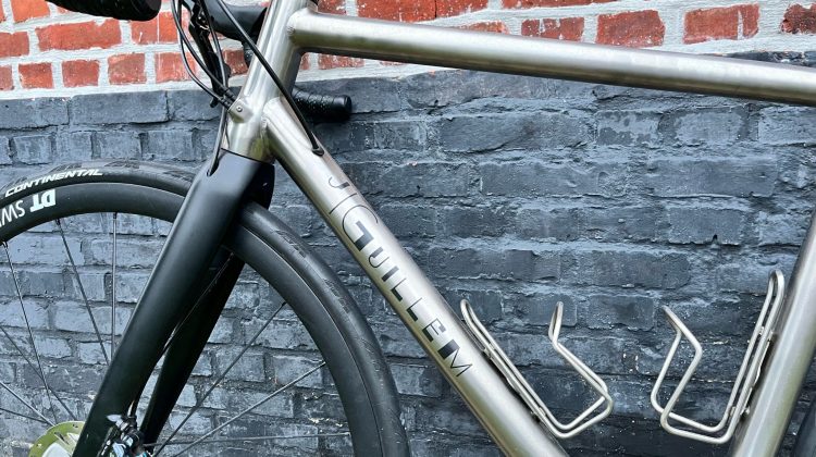 Titanium racefiets J. Guillem (54)